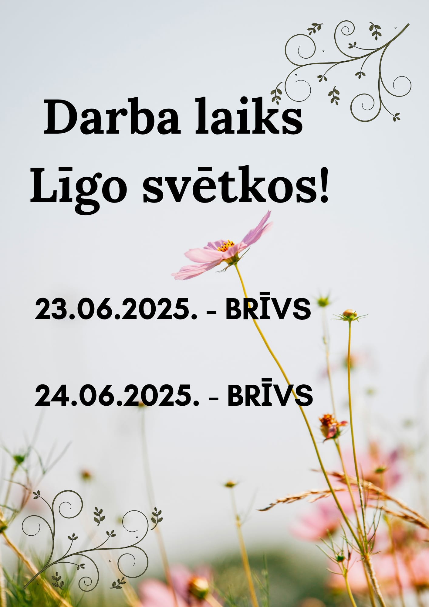 Darba laiks svetkos